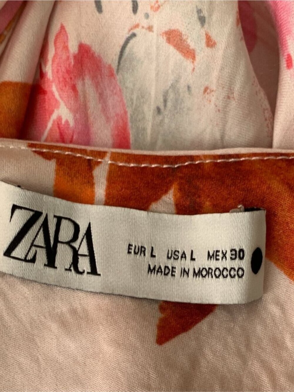 Zara Safia Floral Slip Dress - Picture 8 of 8